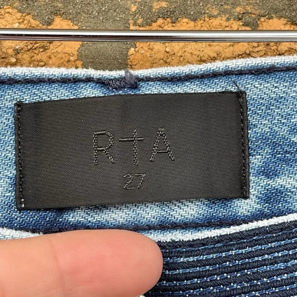 RtA Road to Awe Ryder Boyfriend Jeans 27 - Picture 5 of 16